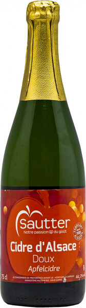 

Сидр Sautter Cidre d'Alsace Doux 2% 0,75 л