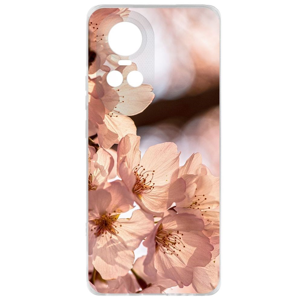 

Чехол-накладка Krutoff Clear Case Ранняя весна для Oppo Reno10 5G, Прозрачный