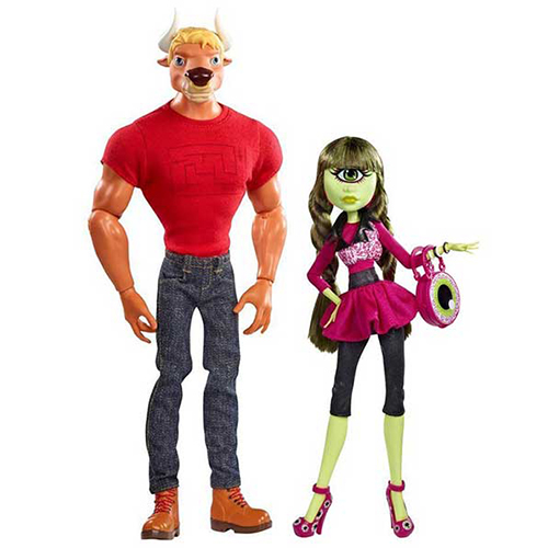 

2 куклы Mattel Manny Taur & Iris Clops Basic SDCC 2014, BHN07, SDCC 2014