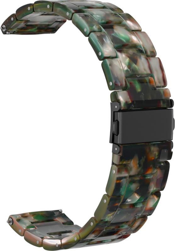 

Ремешок из смолы GSMIN Farl 20 для Xiaomi Mibro Lite (Бежево-голубой)