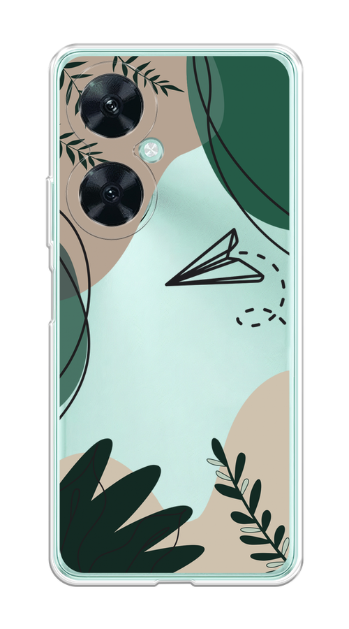 

Чехол на Huawei Nova 11i "Secret Garden", Зеленый;бежевый;черный, 6121750-1