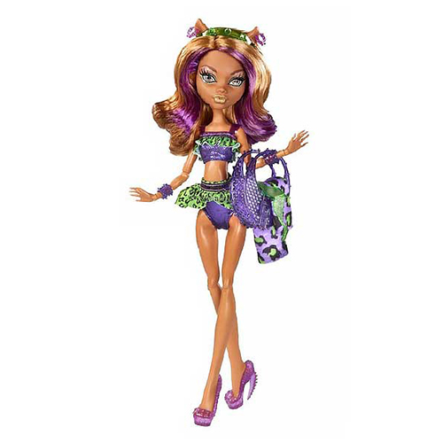 

Кукла Mattel Clawdeen Wolf Swim line, CBX54