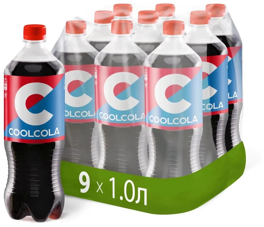 

Напиток газированный Cool Cola, 1 л х 9 шт