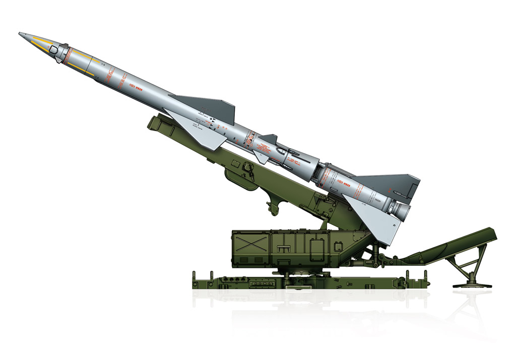 

Сборная модель HobbyBoss 1/72 SAM-2 Missile with Launcher Cabine 82933