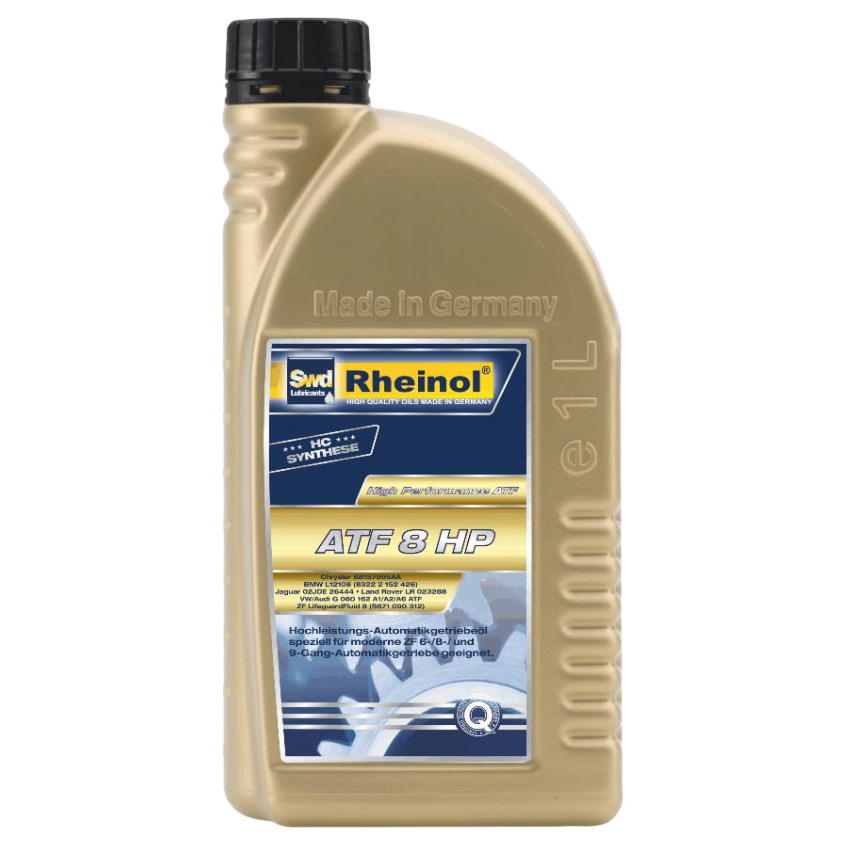 

Трансмиссионное масло SWD RHEINOL ATF 8 HP (1Л) 30635180