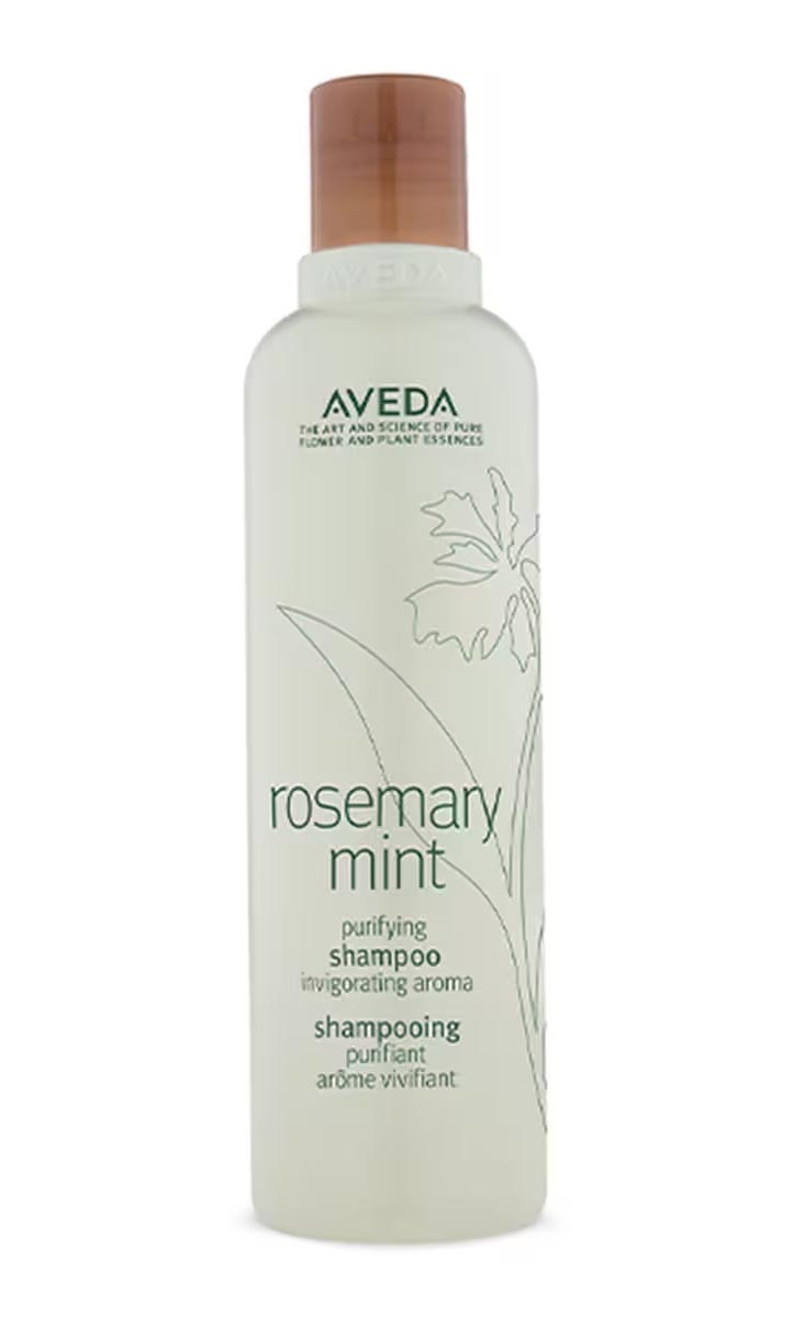 фото Шампунь aveda rosemary mint purifying shampoo очищающий, c экстрактом мяты и розмарина