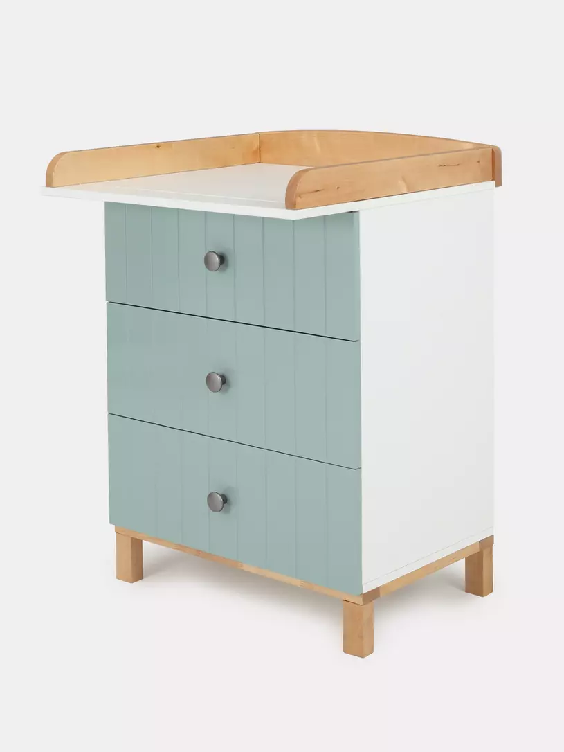 

Комод детский RANT BAMBOO 64 см 3 ящика арт.104 Pacific Blue, Bamboo