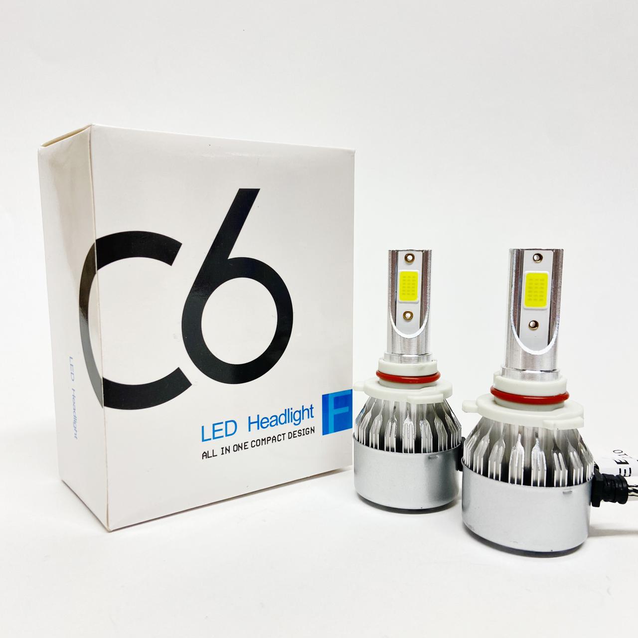 

Светодиодные лампы Led C6 H27 6000k, 36w, 12V, комплект 2 шт., C6_H27