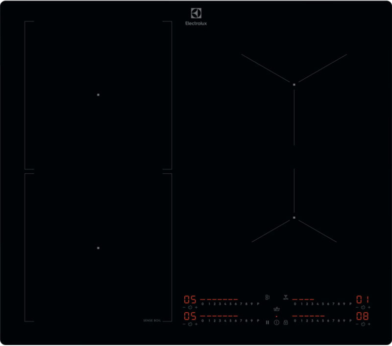 

Встраиваемая варочная панель индукционная Electrolux KIS62453I черный, KIS62453I