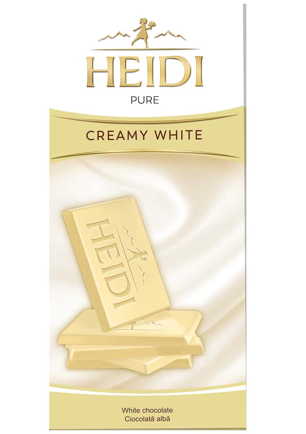 Шоколад Heidi Pure белый, 80 г