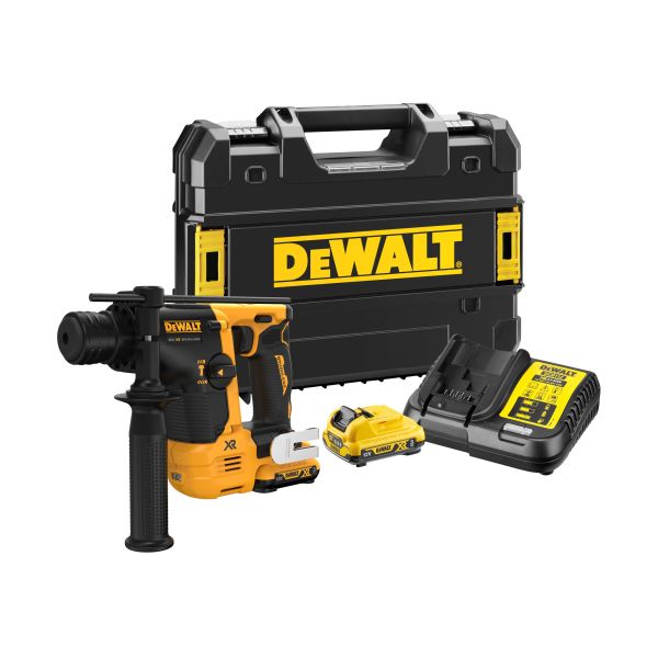 Аккумуляторный бесщёточный перфоратор DEWALT, 12 В, 1.1 Дж, 4280 уд/мин, 910 об/мин, 2 А аккумуляторный перфоратор dewalt dch172n