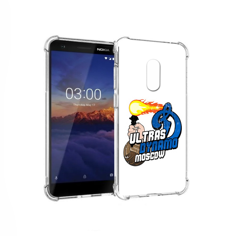 

Чехол MyPads Tocco для Nokia 3.1 ФК Динамо (PT114125.119.177), Прозрачный, Tocco