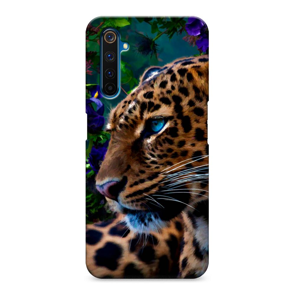 

Пластиковый чехол "Хищный взгляд" на Realme 6 Pro, 252820-1