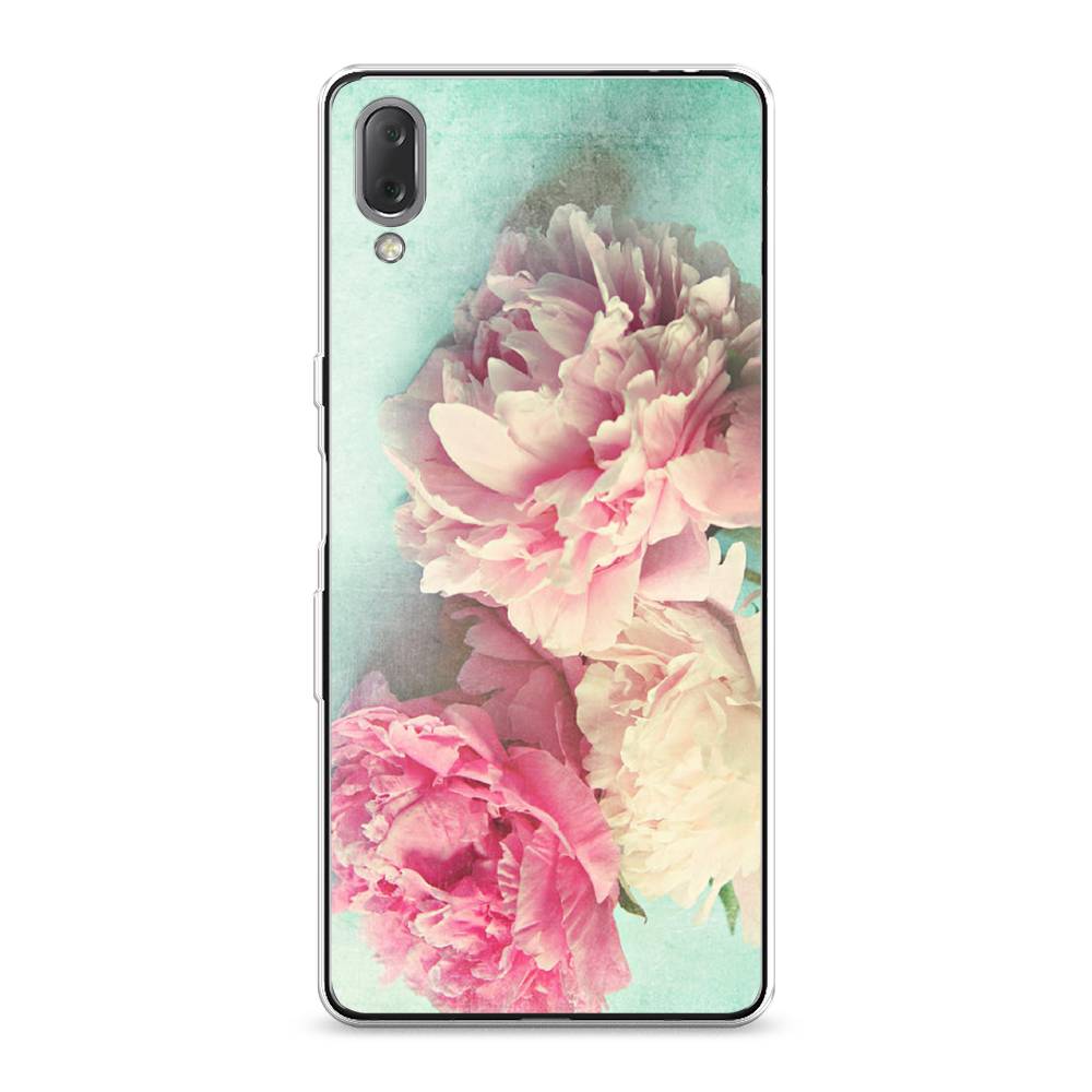 

Силиконовый чехол "Пионы new" на Sony Xperia L3, Разноцветный, 54450-8