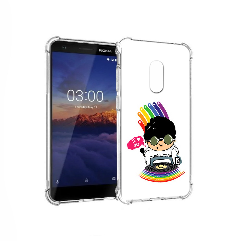 

Чехол MyPads Tocco для Nokia 3.1 Я люблю 80-е (PT114125.119.205), Прозрачный, Tocco