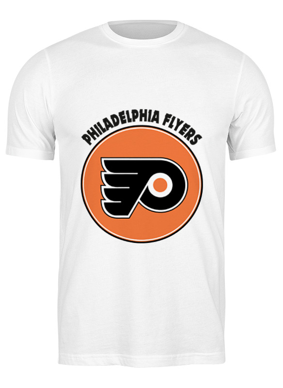 

Футболка мужская Printio Philadelphia flyers белая L, Белый, Philadelphia flyers