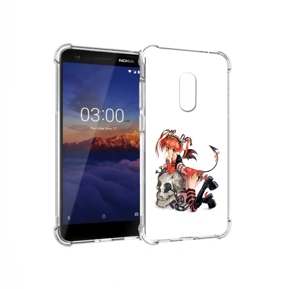 

Чехол MyPads Tocco для Nokia 3.1 аниме (PT114125.119.221), Прозрачный, Tocco