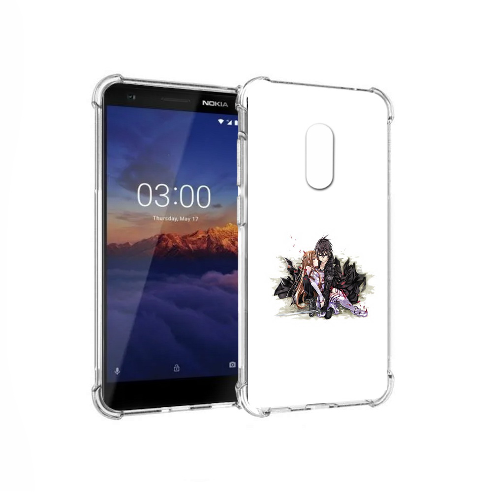 

Чехол MyPads Tocco для Nokia 3.1 аниме асуна (PT114125.119.222), Прозрачный, Tocco
