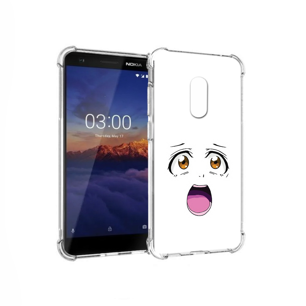 Чехол MyPads Tocco для Nokia 3.1 аниме лицо (PT114125.119.223)