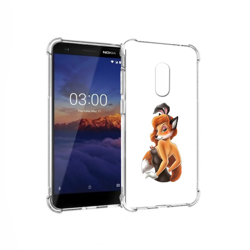 

Чехол MyPads Tocco для Nokia 3.1 баронесса (PT114125.119.227), Прозрачный, Tocco