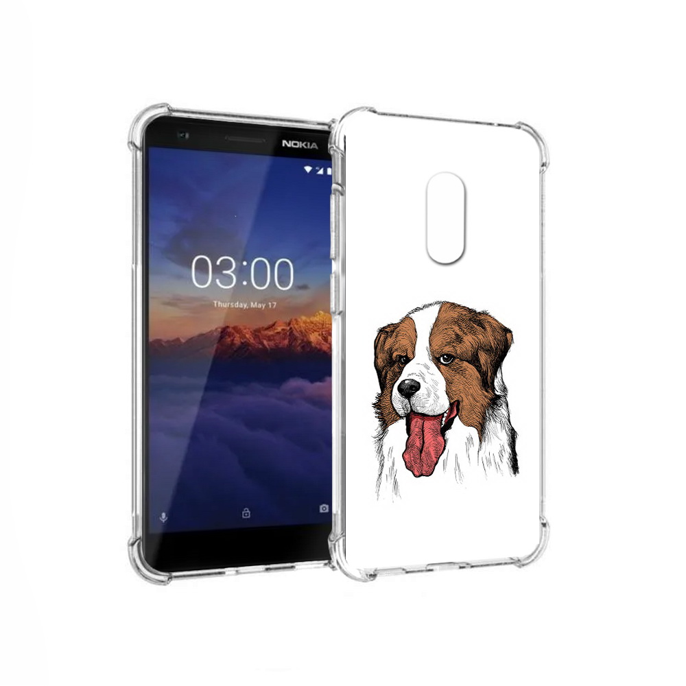 

Чехол MyPads Tocco для Nokia 3.1 бетховен (PT114125.119.230), Прозрачный, Tocco