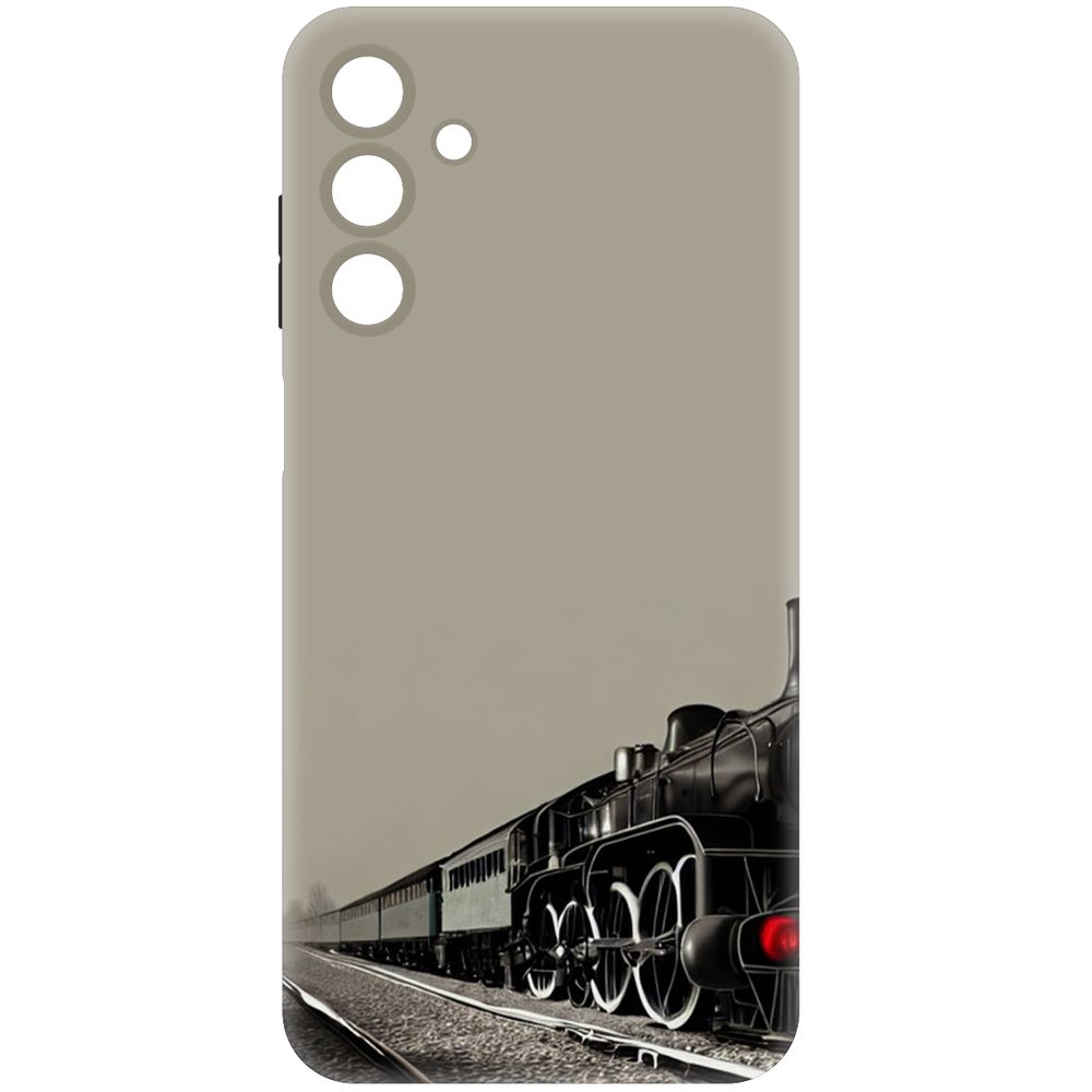 

Чехол-накладка Krutoff Soft Case Паровоз для Samsung Galaxy A15 4G (A155) черный