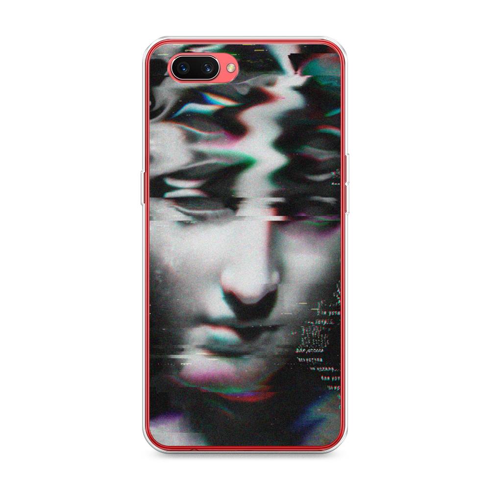 

Чехол Awog на Oppo A3s "Glitch Art", Разноцветный, 250650-9