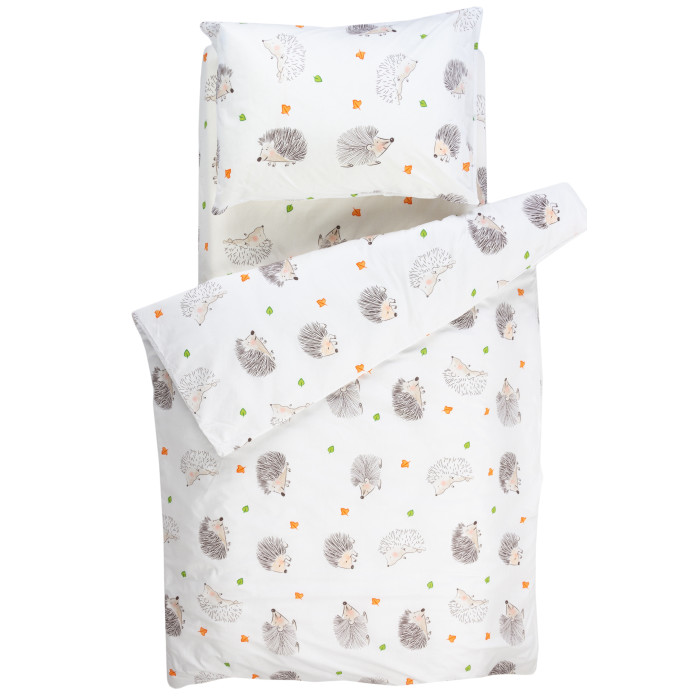 Постельное белье Forest kids Ежики 160х80 см, 3 предмета постельное белье forest kids deer by lessnitsya 160х80 3 предмета