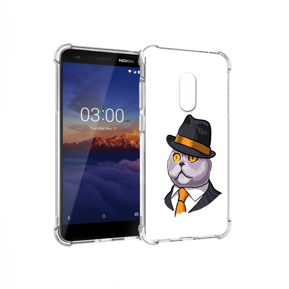 

Чехол MyPads Tocco для Nokia 3.1 британец (PT114125.119.247), Прозрачный, Tocco