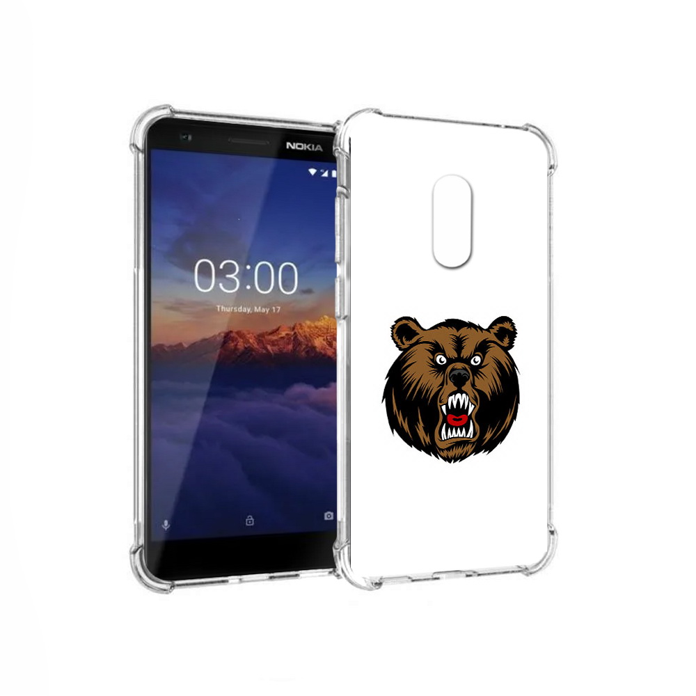 

Чехол MyPads Tocco для Nokia 3.1 бурый (PT114125.119.253), Прозрачный, Tocco