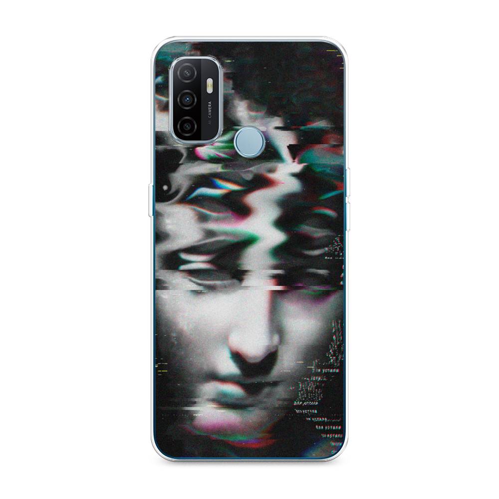 

Чехол Awog на Oppo A53 "Glitch Art", Разноцветный, 254350-9