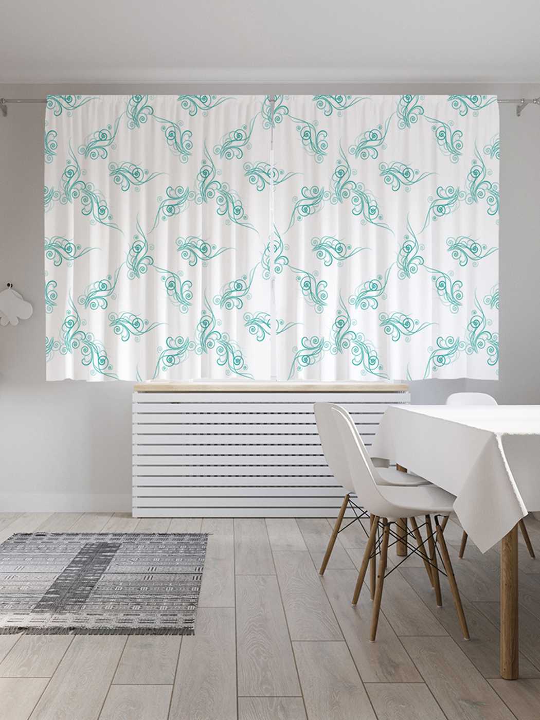 

Классические шторы JoyArty "Прямиком в мечту", серия Oxford DeLux, 2 полотна 145x180 см, Прямиком в мечту