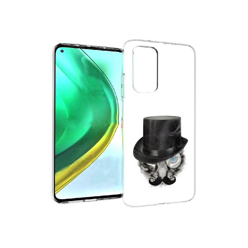 

Чехол MyPads Tocco для Xiaomi Mi 10T Pro интелегентный кот (PT154683.267.378), Прозрачный, Tocco