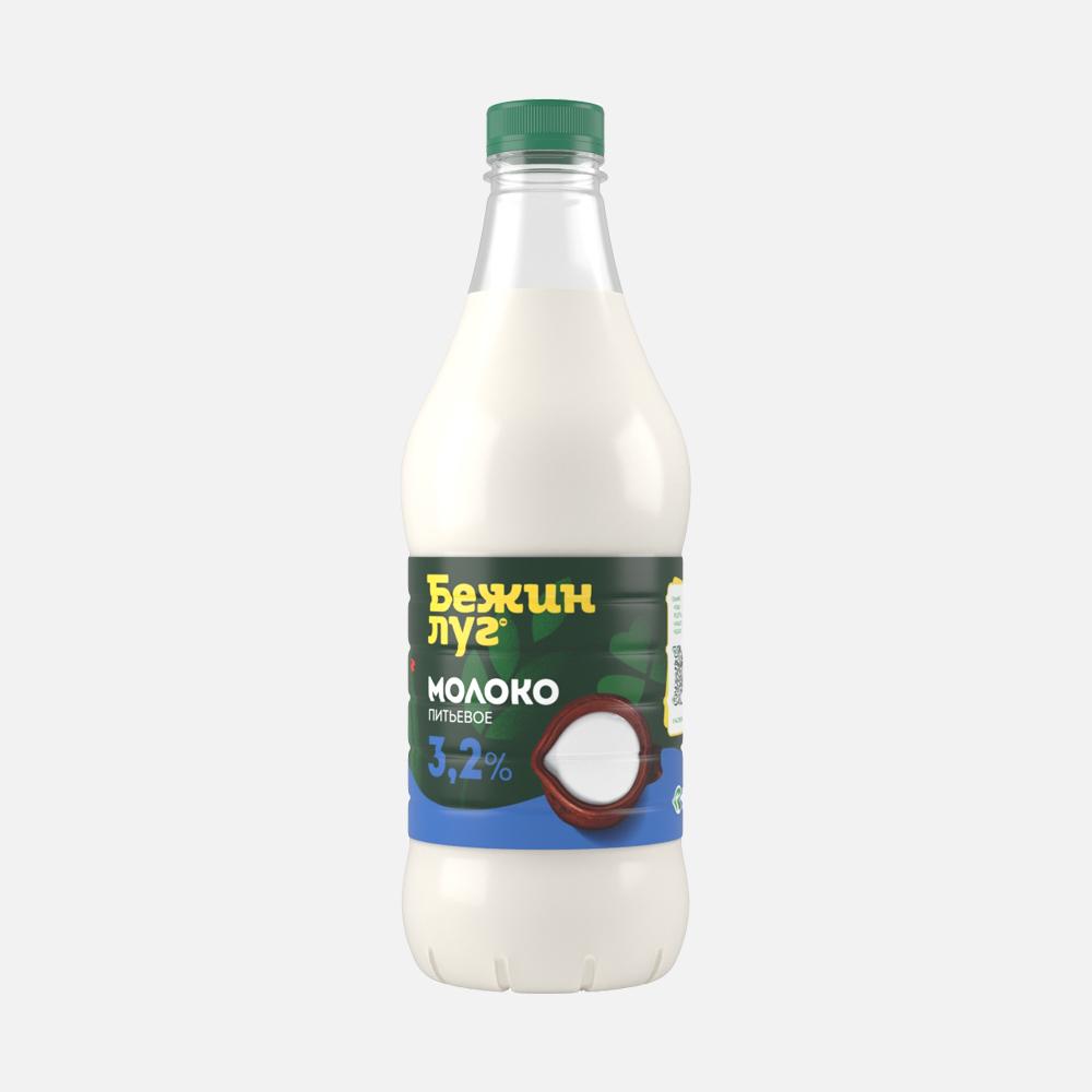 Молоко Бежин луг 3,2%, 1,4 кг