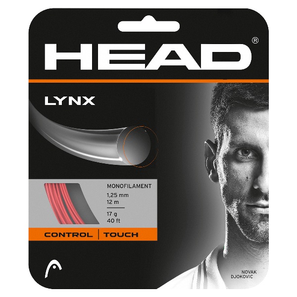 

Струна для тенниса HEAD 12m Lynx, Red, 1.30, Красный, 12m Lynx