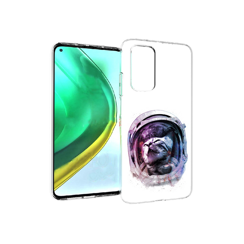 

Чехол MyPads Tocco для Xiaomi Mi 10T Pro кот в шлеме (PT154683.267.396), Прозрачный, Tocco