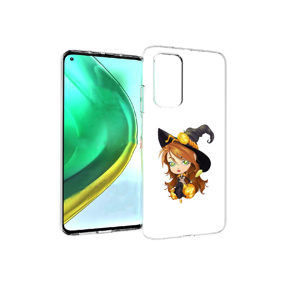 

Чехол MyPads Tocco для Xiaomi Mi 10T Pro Ведьмочка (PT154683.267.40), Прозрачный, Tocco