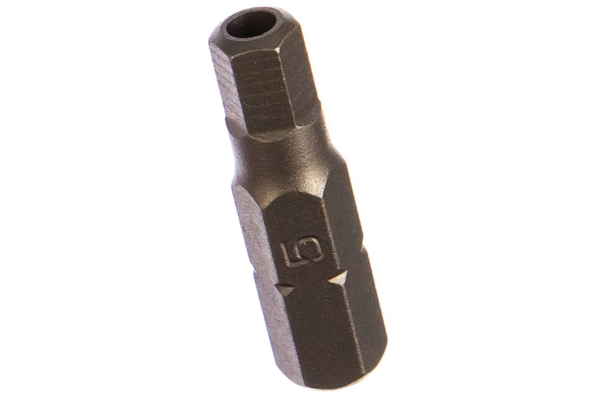 

Бита HEX H5х25мм 1/4" 6-ти гранная ROCKFORCE 1шт