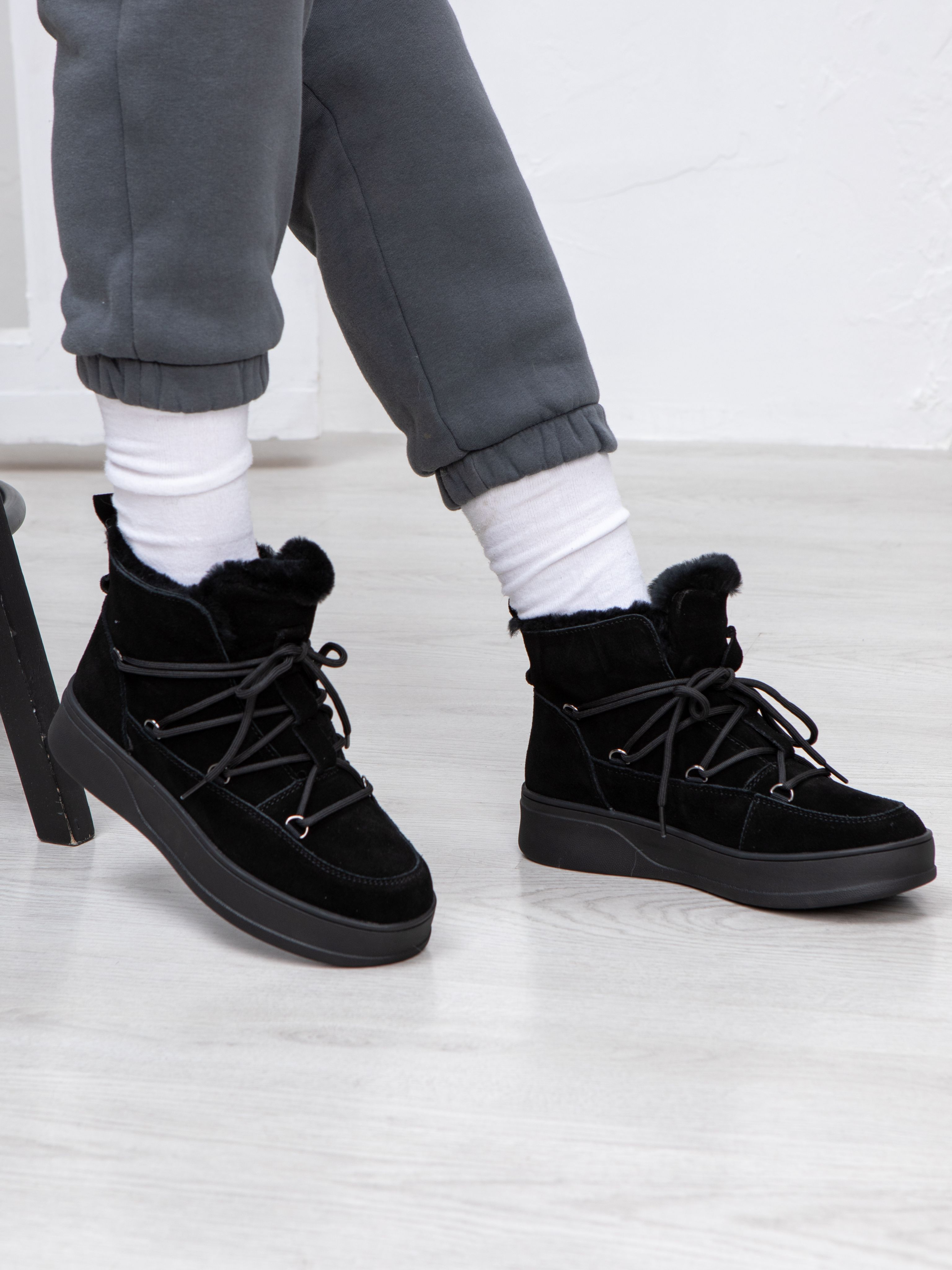 Ботинки женские SOPRA footwear CB3-22001-9 черные 39 EU