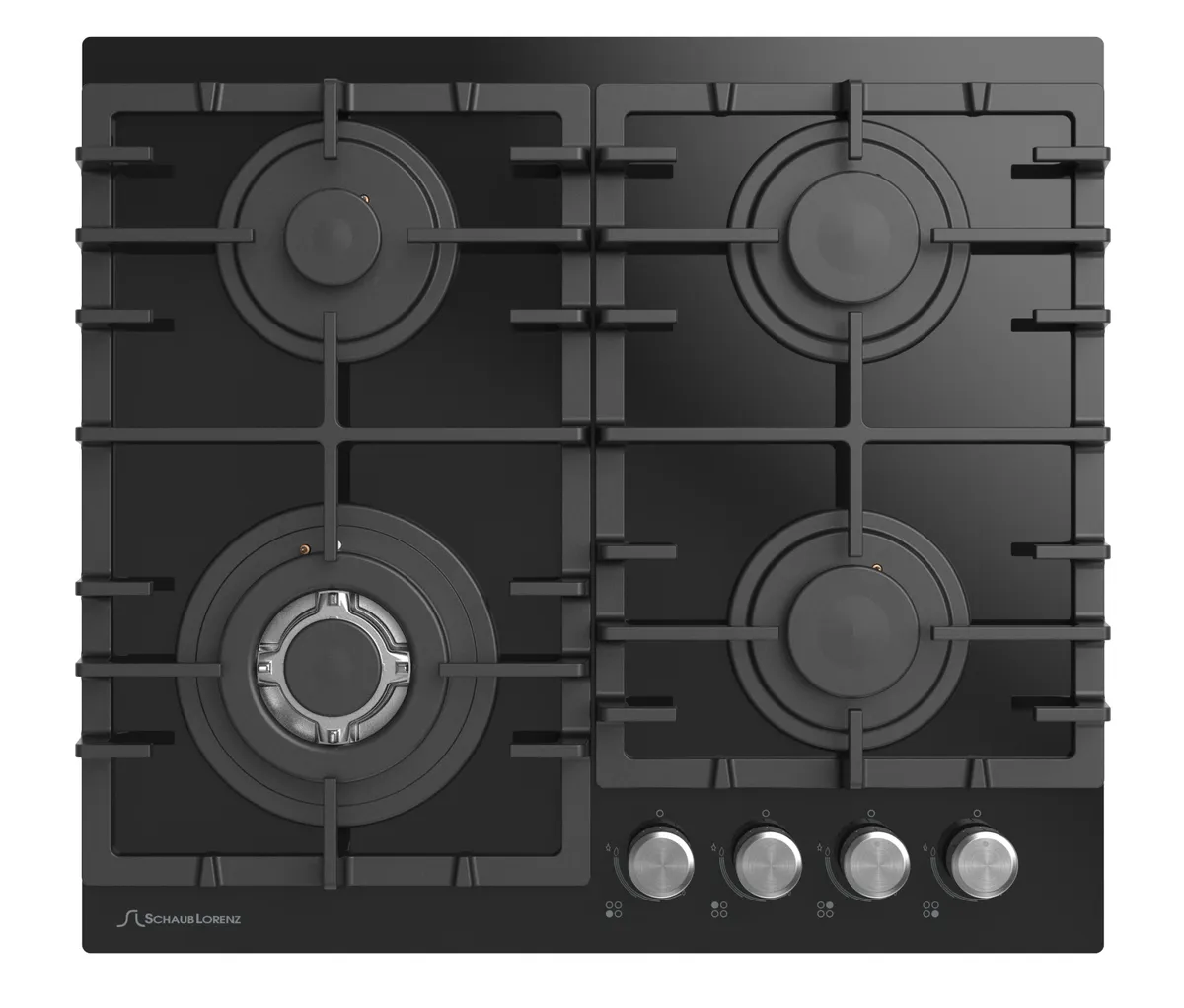 фото Встраиваемая варочная панель газовая schaub lorenz slk gy6521 black