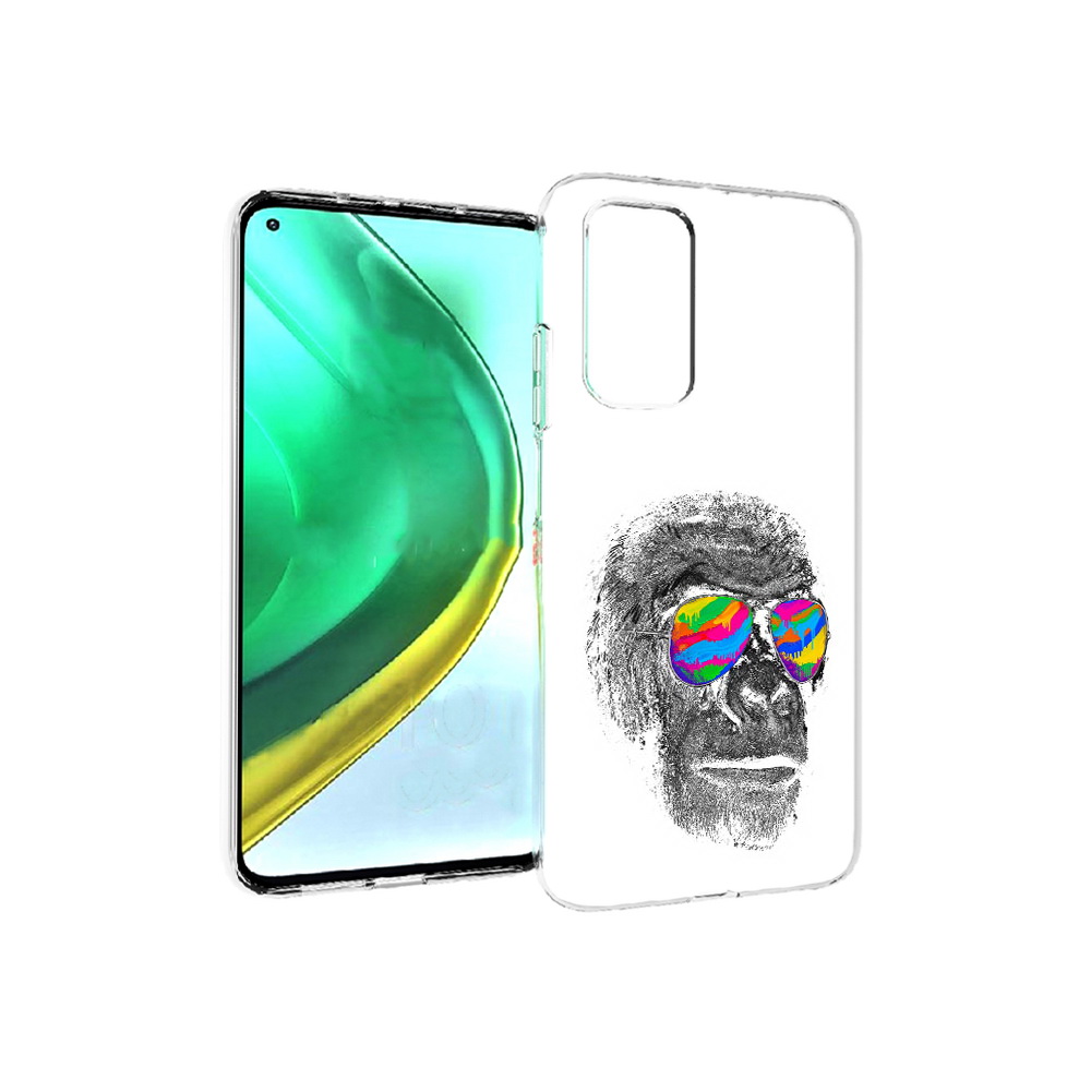 

Чехол MyPads Tocco для Xiaomi Mi 10T Pro крутая обезьяна в очках (PT154683.267.422), Прозрачный, Tocco