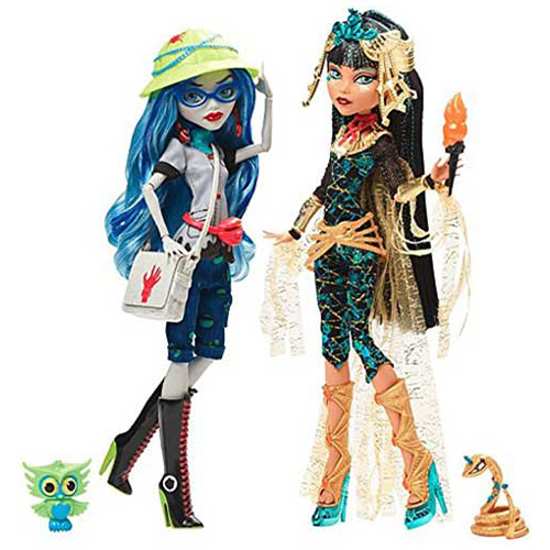 2 куклы Mattel Cleo De Nile Ghoulia Yelps Collector 2017 FCL36 140000₽