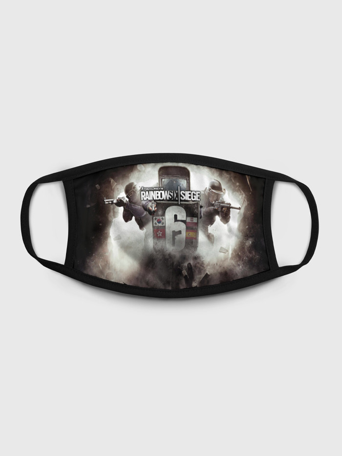 

Многоразовая маска унисекс Burnettie Tom Clancy Rainbow Six Siege, Разноцветный, Tom Clancy Rainbow Six Siege