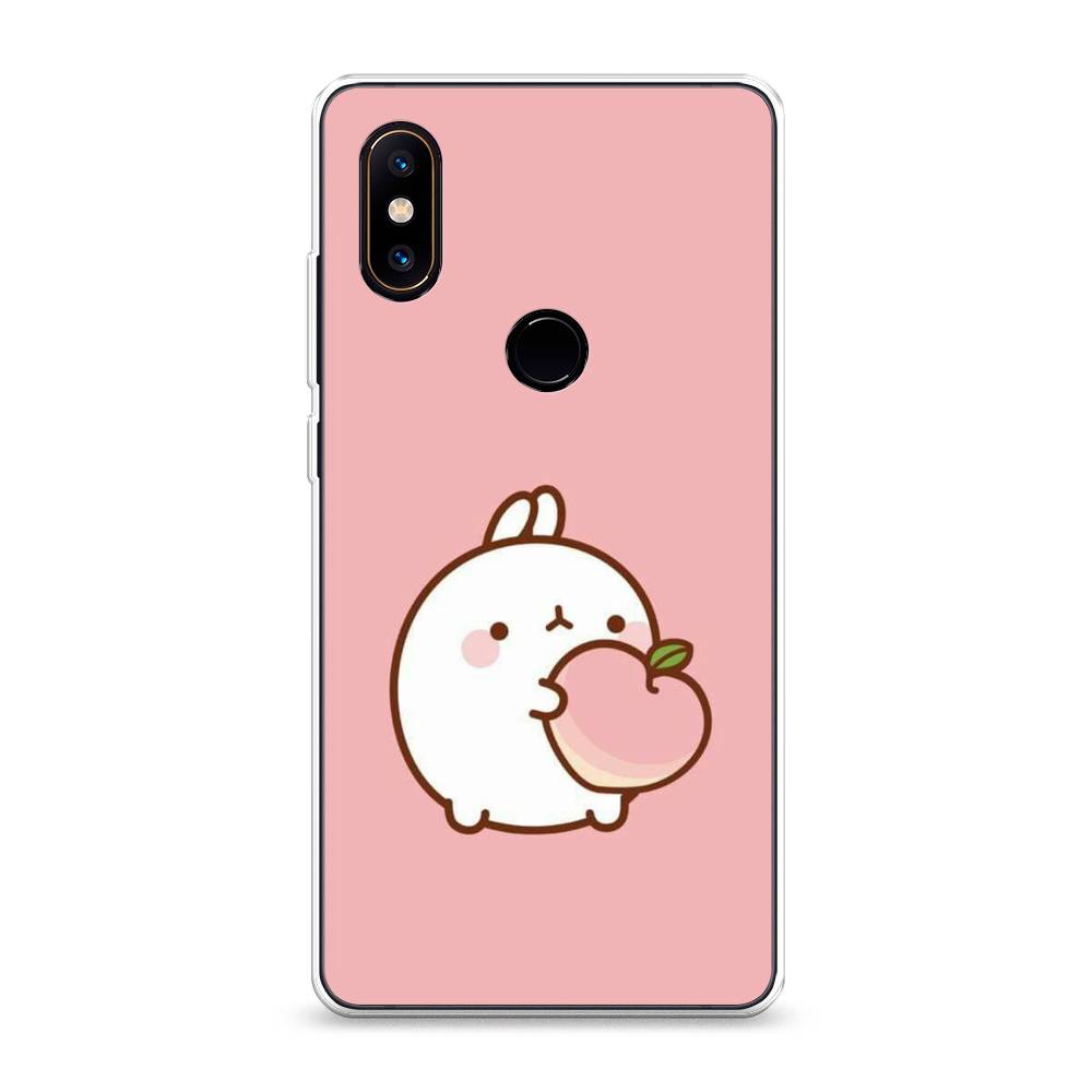 

Чехол Awog на Xiaomi Mi Mix 2S "Кролик с персиком", Разноцветный, 33450-1