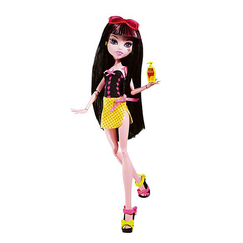 

Кукла Mattel Draculaura Gloom beach, T7993