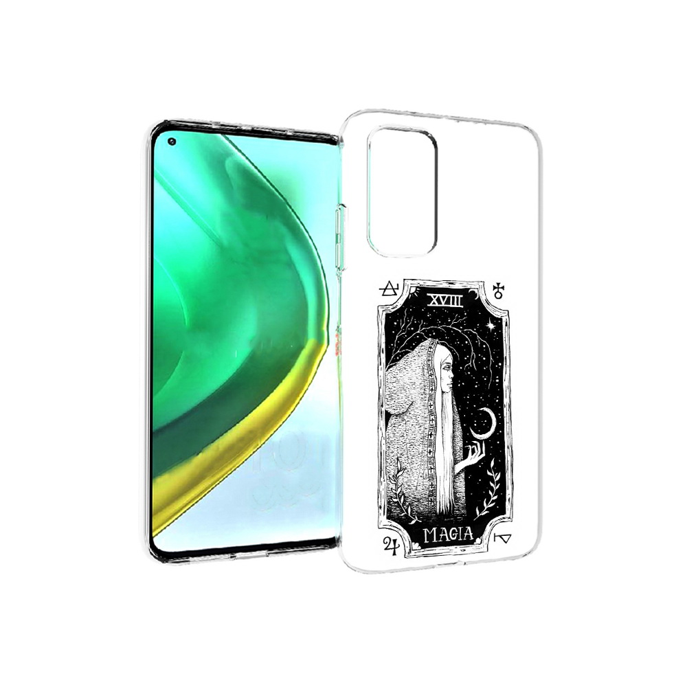 

Чехол MyPads Tocco для Xiaomi Mi 10T Pro лунная магия (PT154683.267.447), Прозрачный, Tocco