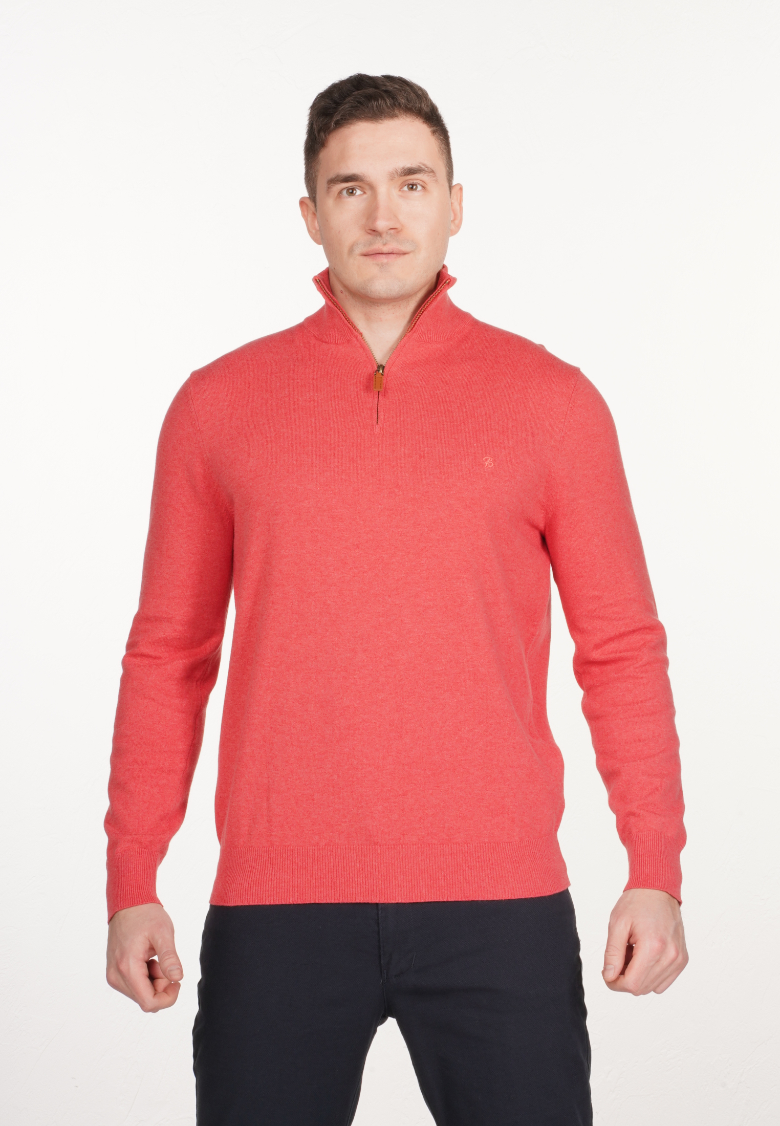 

Свитер мужской La Biali В307/221-35 розовый 4XL, В307/221-35