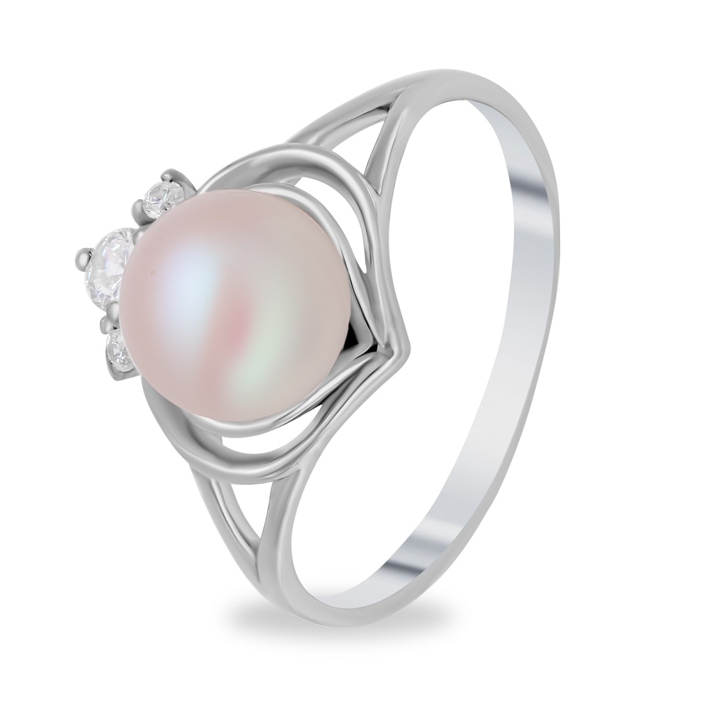 

Кольцо из серебра 585Gold 701009790, жемчуг культивированный/фианит, 701009790