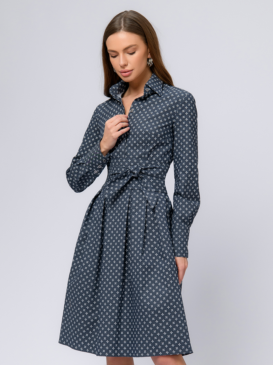 

Платье женское 1001dress 0101777 серое 52, Серый, 0101777