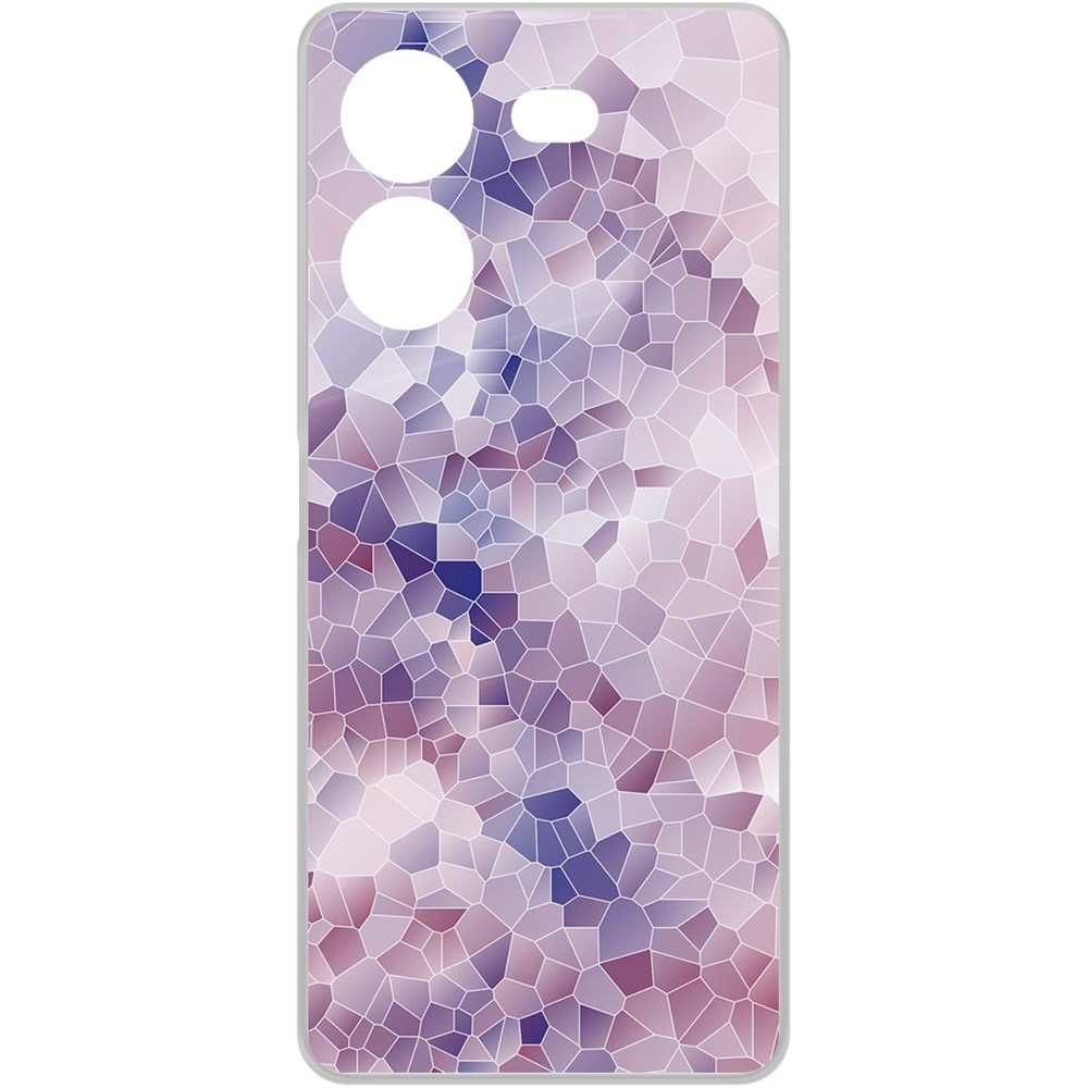 

Чехол-накладка Krutoff Clear Case Витраж 2 для TECNO Pova 5 Pro, Прозрачный
